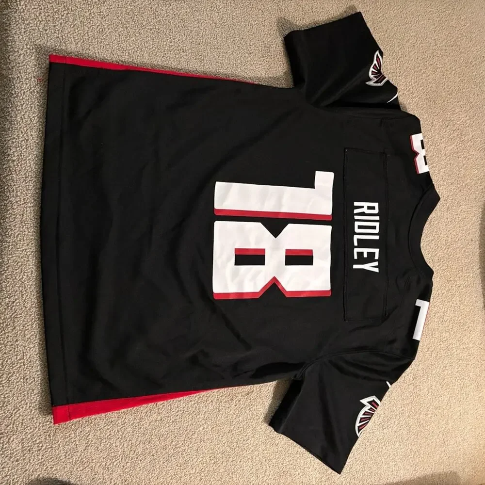 Nike NFL Black and Red ATL Jersey Riley 18 Youth Size L